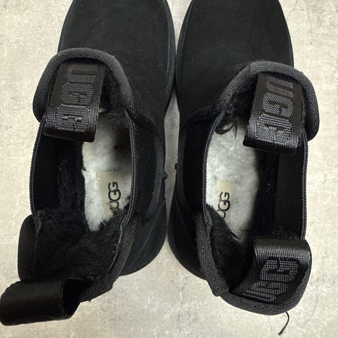 ＦUGG アグ ニューメル プラットフォーム チェルシー ブーツ 厚底 黒