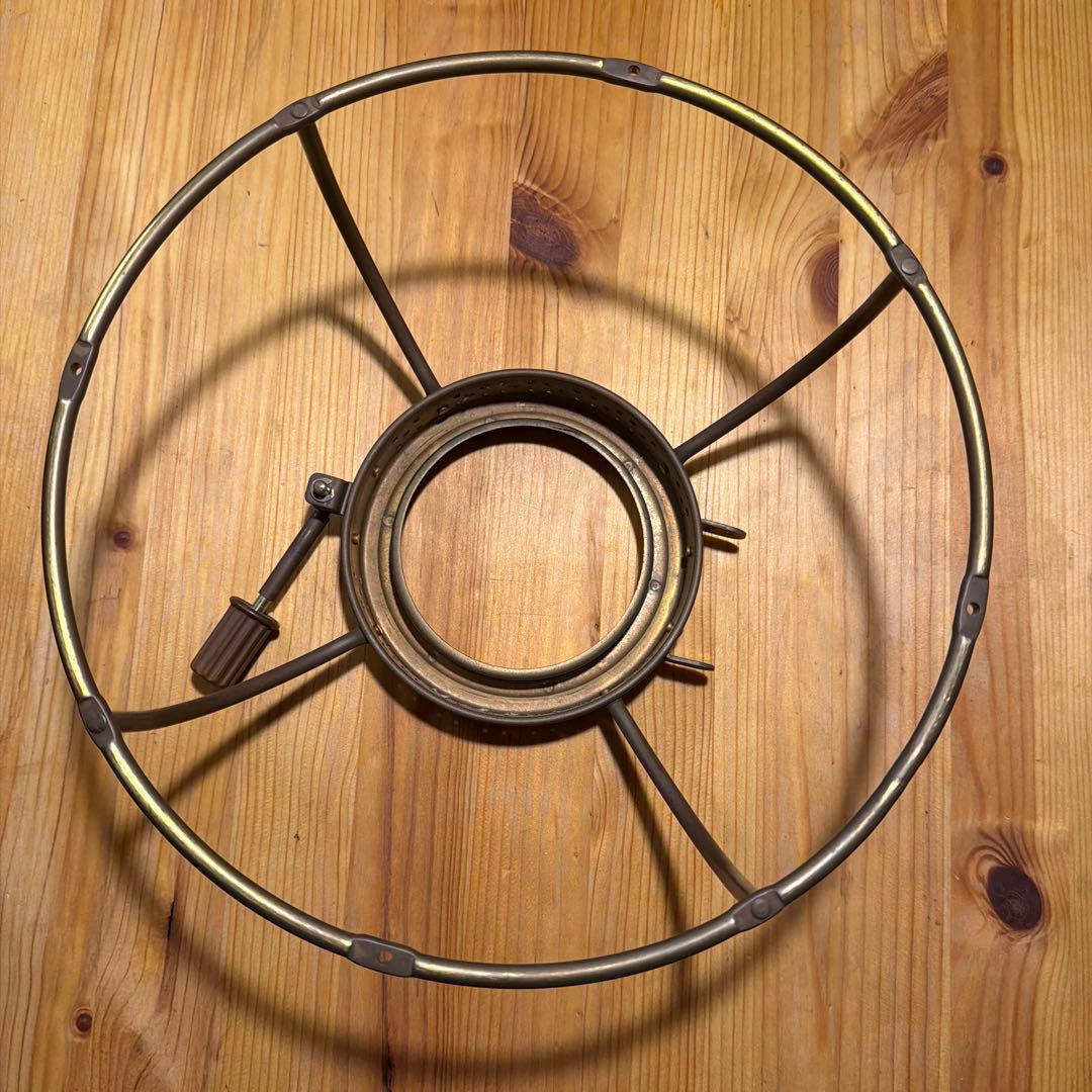 日本船燈 ニッセン石油ストーブ(ゴールドフレーム)IS-3用ほや受(下側わく金)