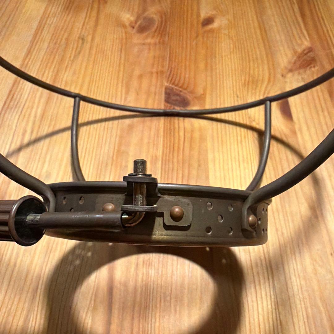 日本船燈 ニッセン石油ストーブ(ゴールドフレーム)IS-3用ほや受(下側わく金)