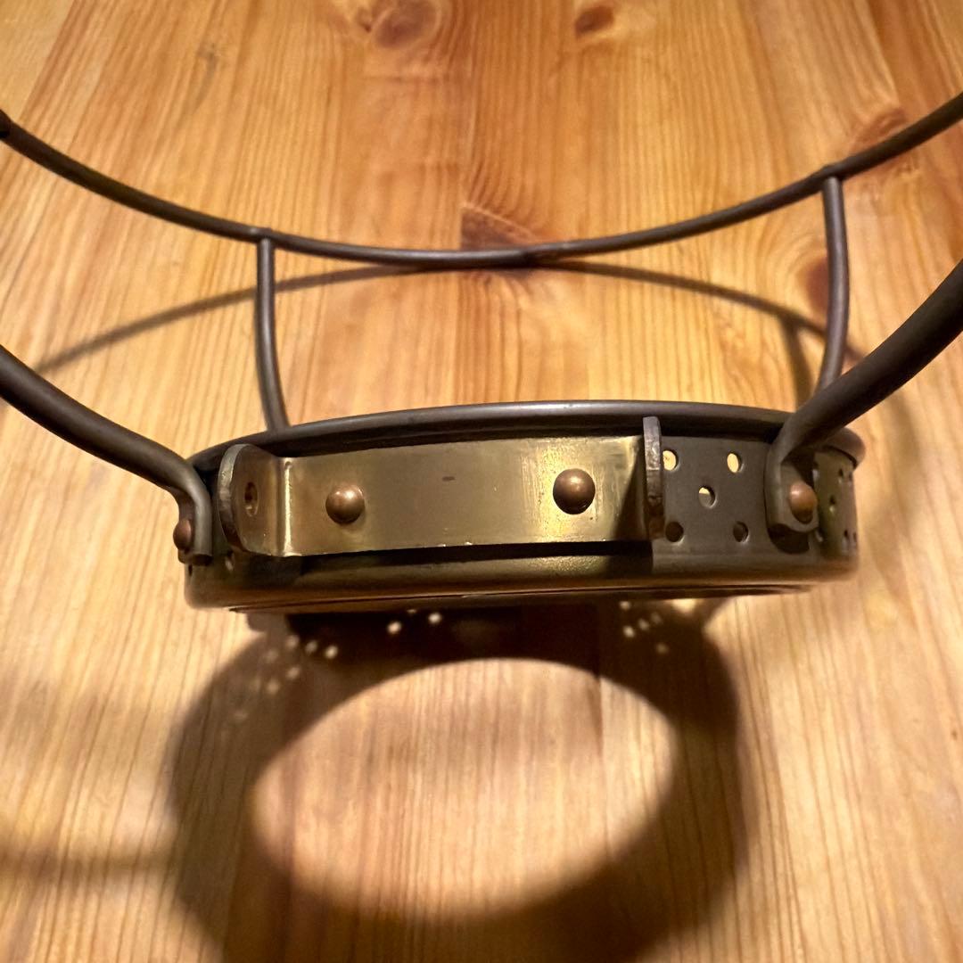 日本船燈 ニッセン石油ストーブ(ゴールドフレーム)IS-3用ほや受(下側わく金)