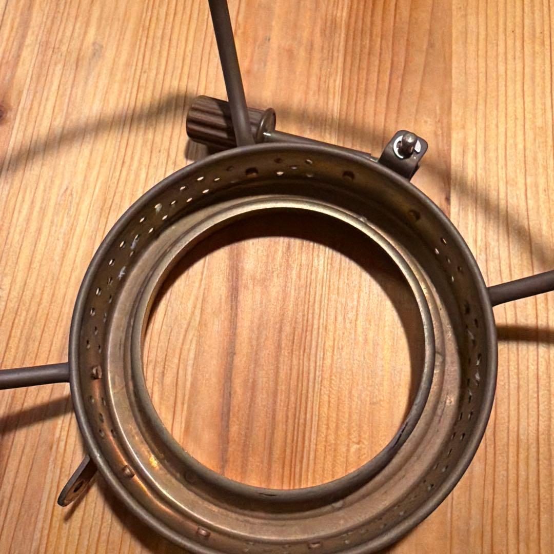 日本船燈 ニッセン石油ストーブ(ゴールドフレーム)IS-3用ほや受(下側わく金)