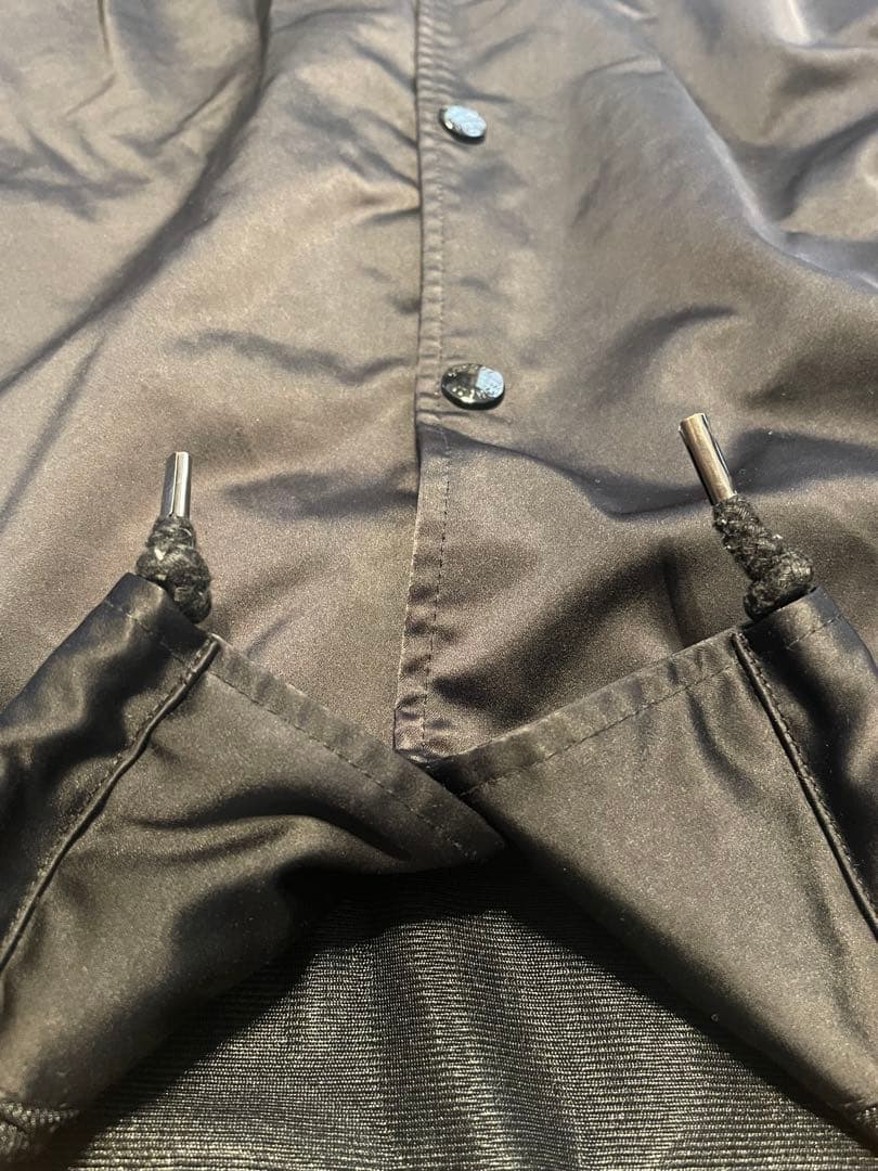 【極希少/美品】Schott ショット コーチジャケット 鷹 星条旗 黒 L