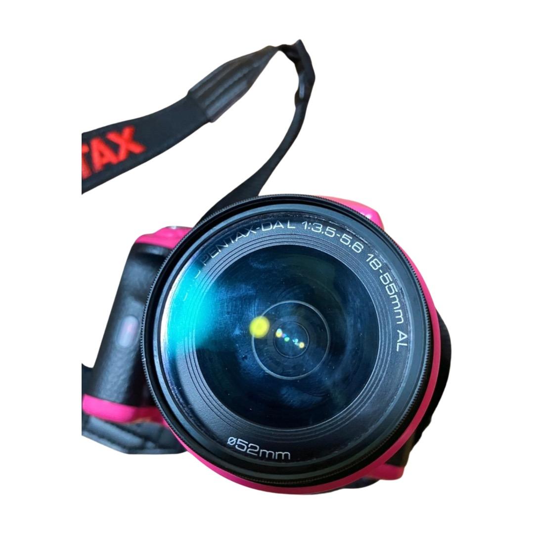 PENTAX K-r ピンク 一眼レフ レンズ2本＋充電器セット 希少カラー