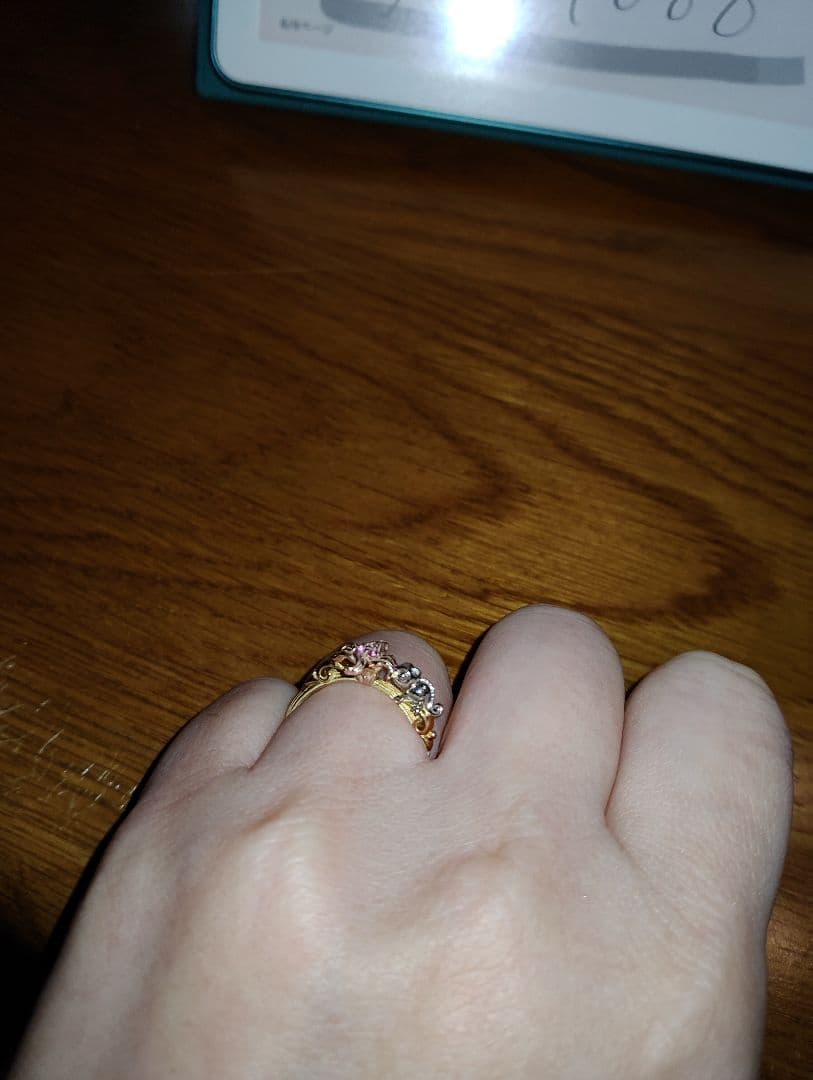 専用　k.uno パスカル　k18 塔の上のラプンツェルリング　ケイウノ