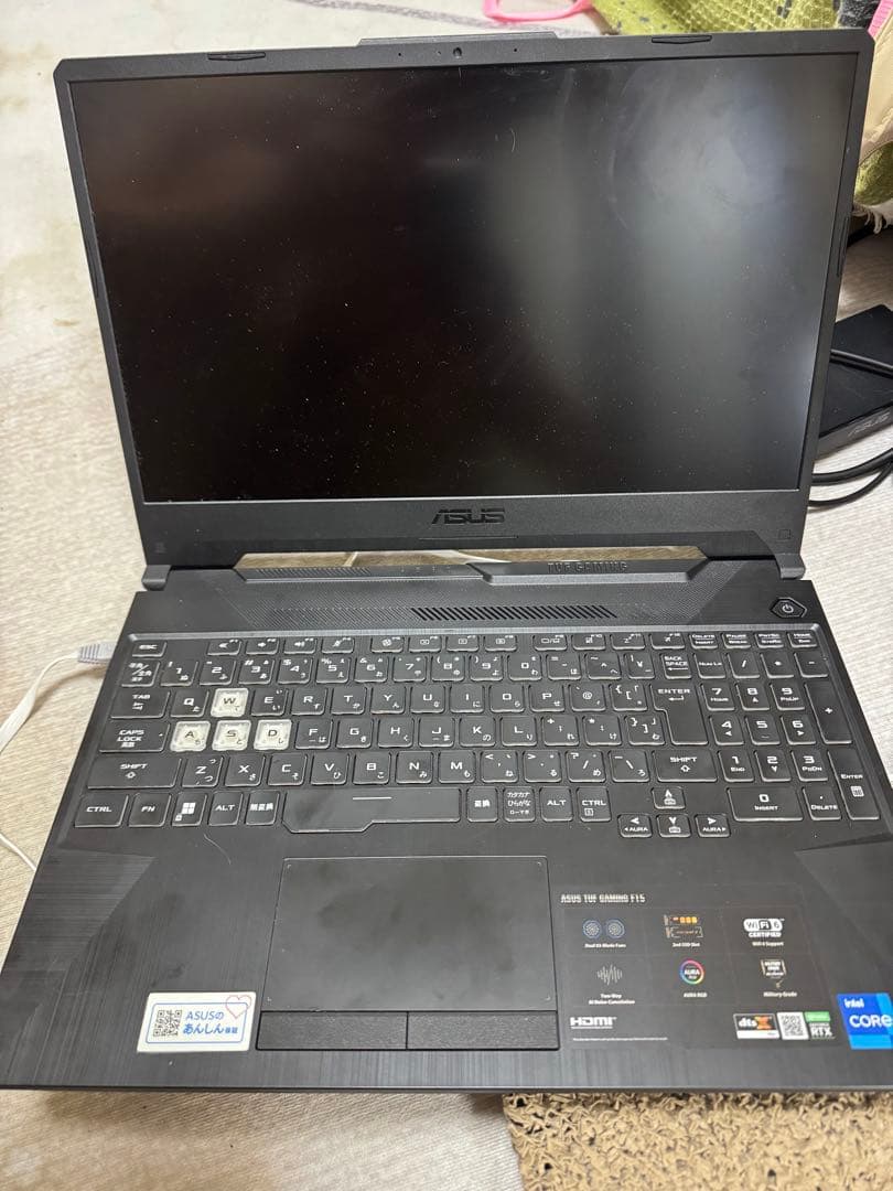 Windowsノート本体 ASUS TUF GAMING A15 Intel i7 RTX 3060
