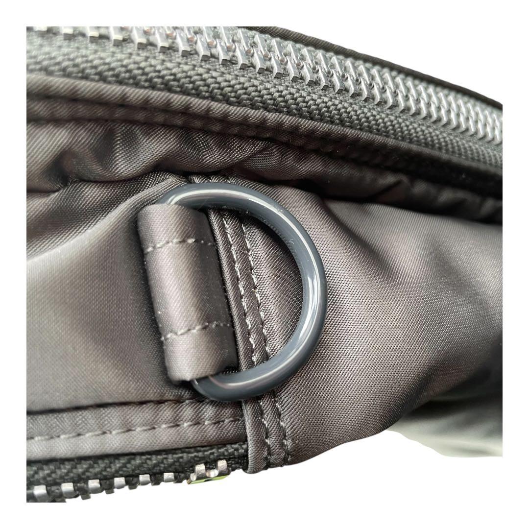 極美品 PORTER ポーター タンカー シルバーグレー 3WAYバック　2層式