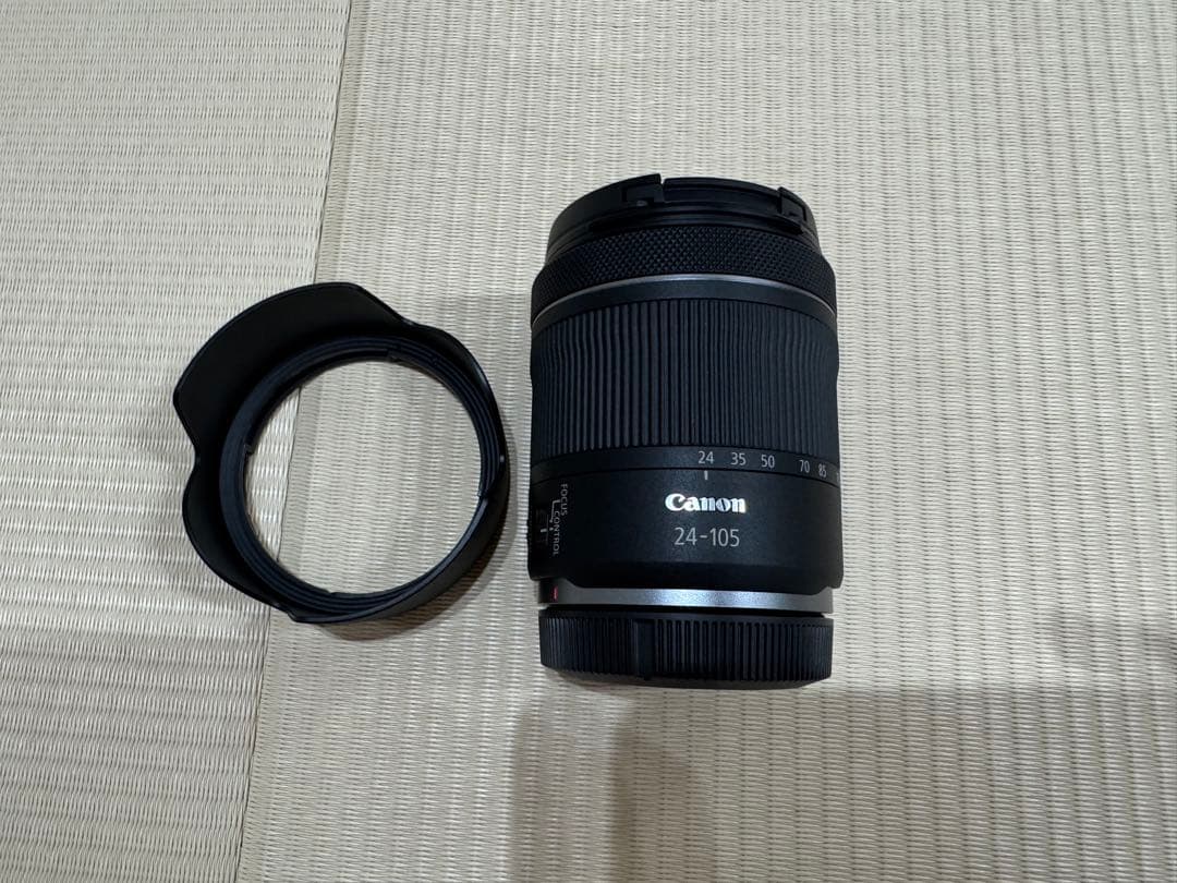 Canon RF24-105mm f4-f7.1 IS STM標準ズームレンズ