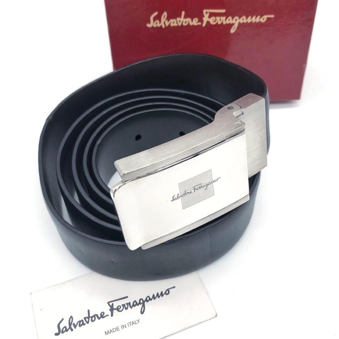専用✨サルヴァトーレフェラガモ レザー　ベルト ブラック
