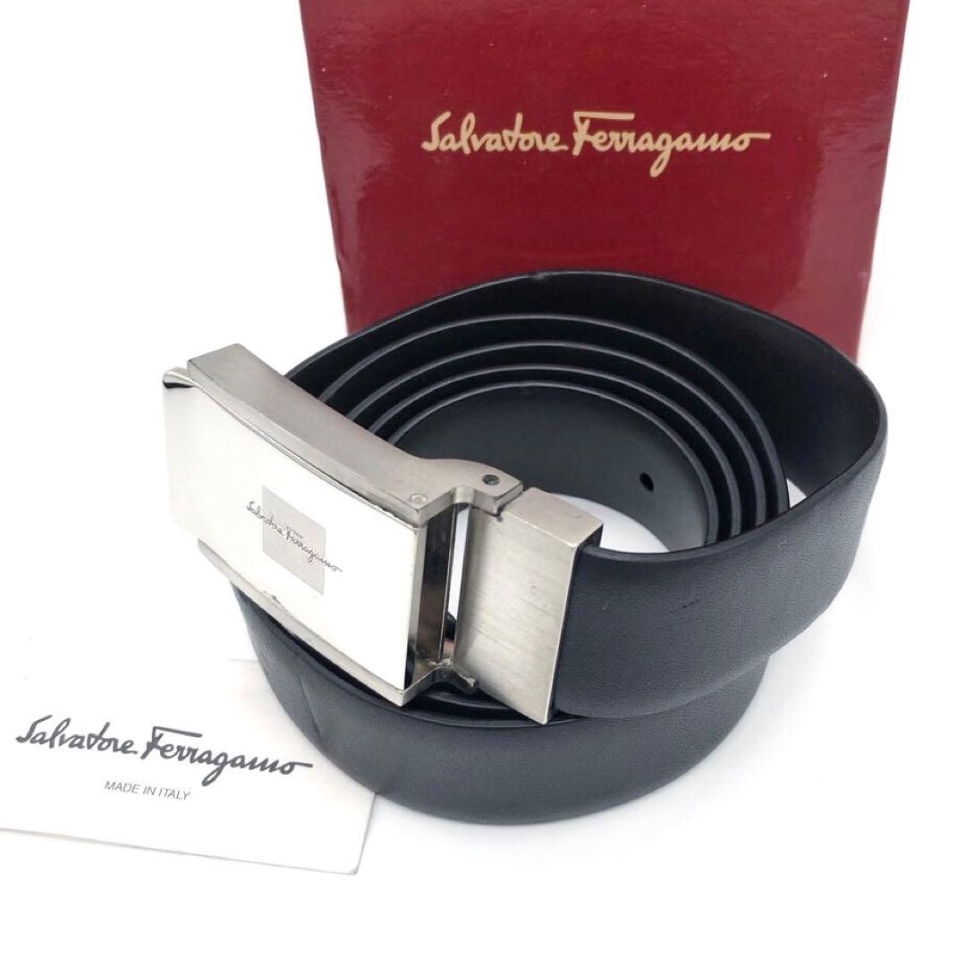 専用✨サルヴァトーレフェラガモ レザー　ベルト ブラック
