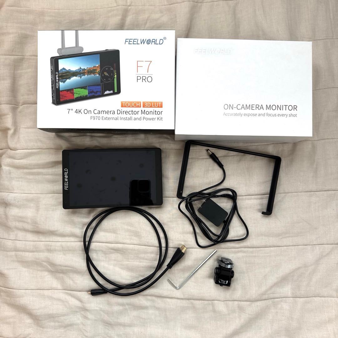 【美品】モニター FEELWORLD F7PRO