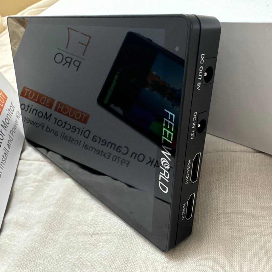 【美品】モニター FEELWORLD F7PRO