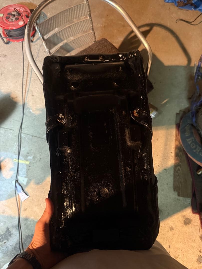 GSX400Eザリ3段シート