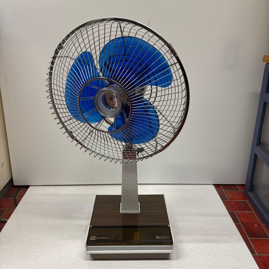 昭和レトロ扇風機 ナショナル扇風機 F-30MG 扇風機 激レア箱付き！