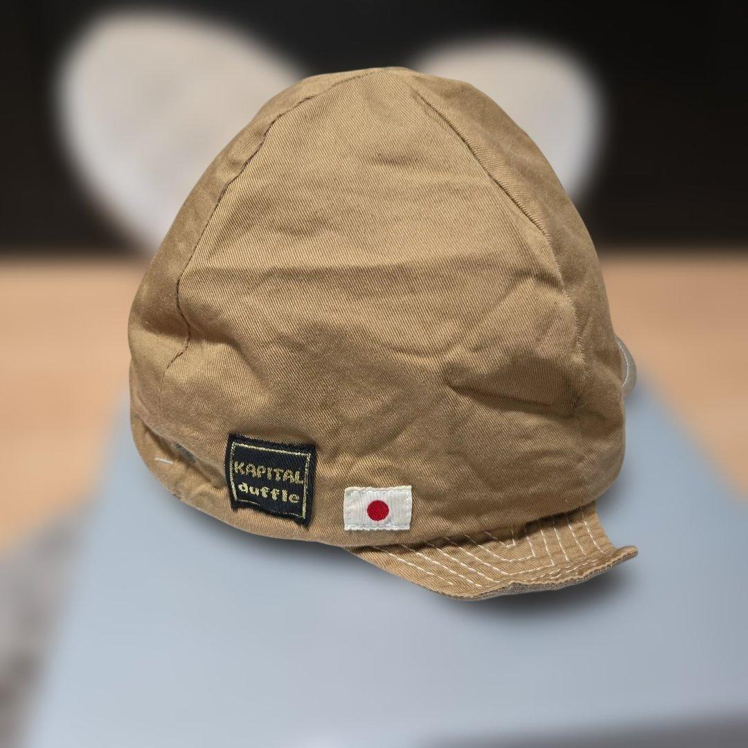 希少 KAPITAL フライトキャップ 日本国旗付き