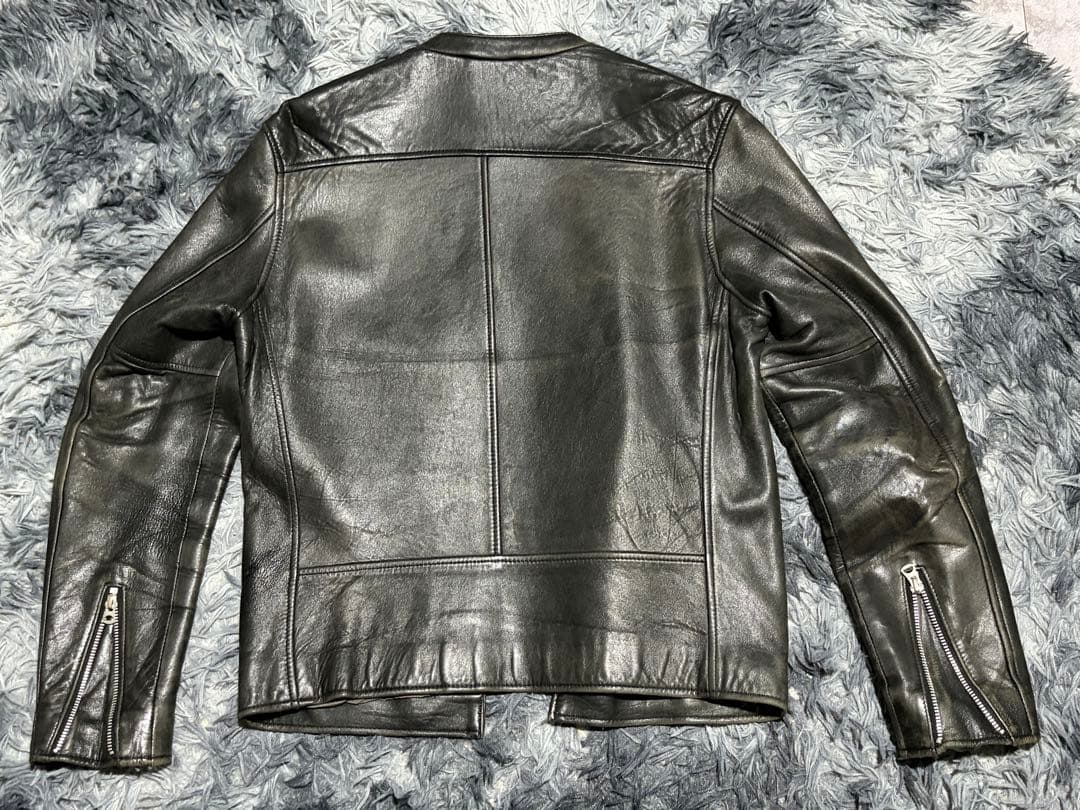 Schott×EDIFICEレザージャケット シングルライダース