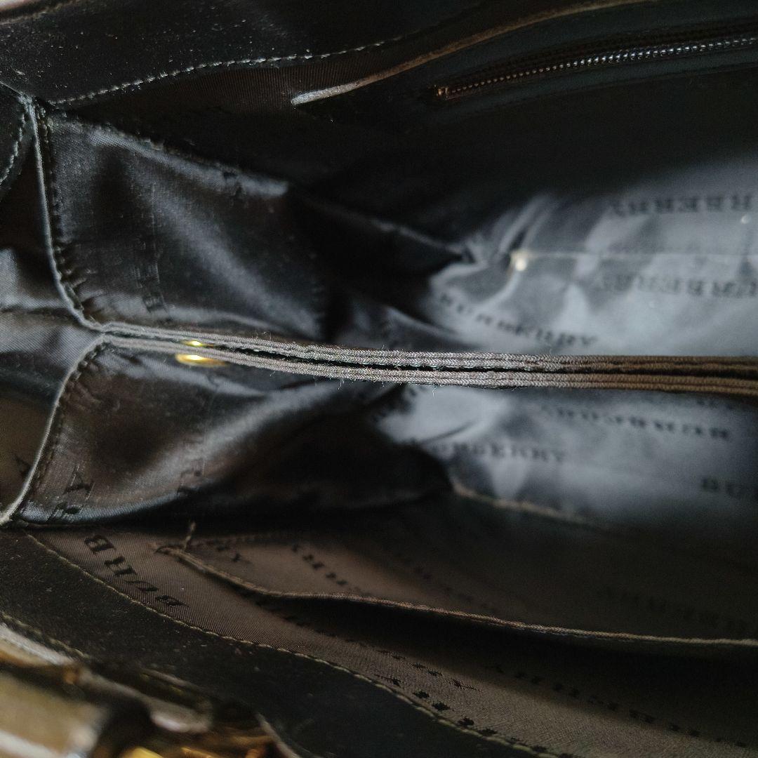 BURBERRY チェック柄トートバッグ