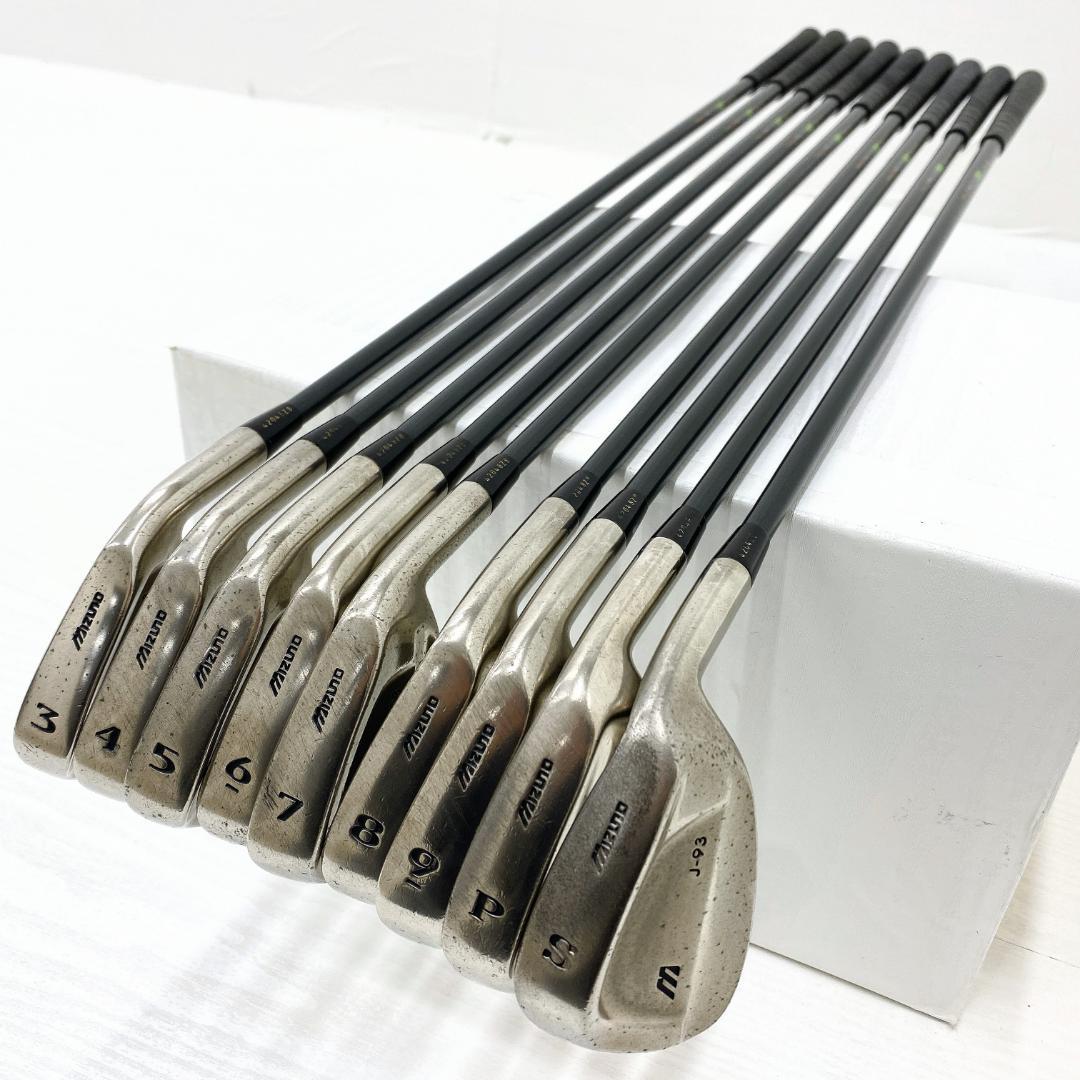MIZUNO J-93 ミズノ アイアン セット メンズ 9本 SR