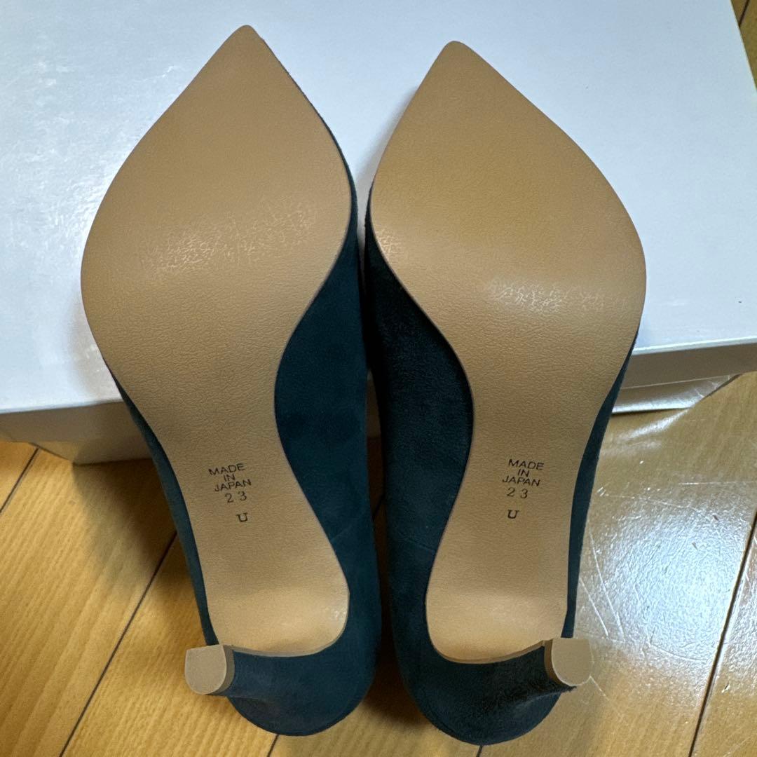 【超美品】【未使用品】ダイアナ スエード ハイヒール 23cm パンプス