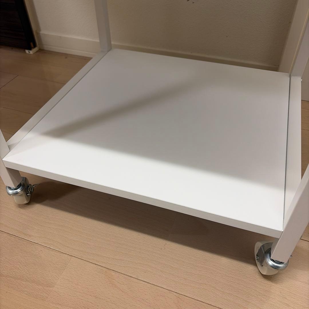 YAMAZEN 山善 キャスター付き収納ラック レンジラック レンジ台 ボード