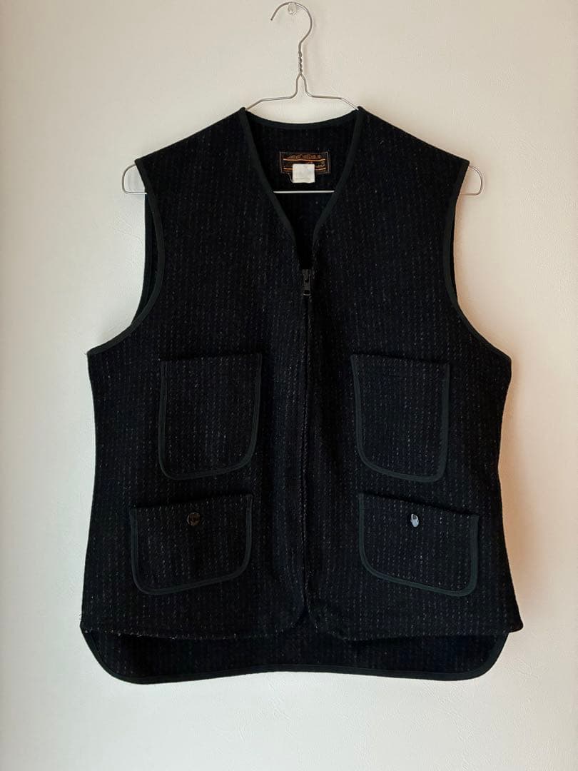 G*e様 エディーバウアー 黒タグ　ウールベスト