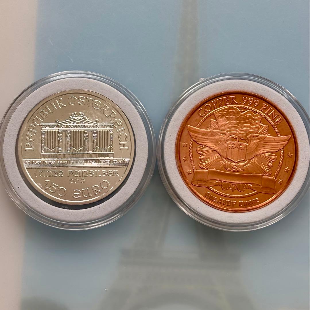 （新品）オーストリア ウィーン・フィル/メイプルメイプルリーフ ブロンズ