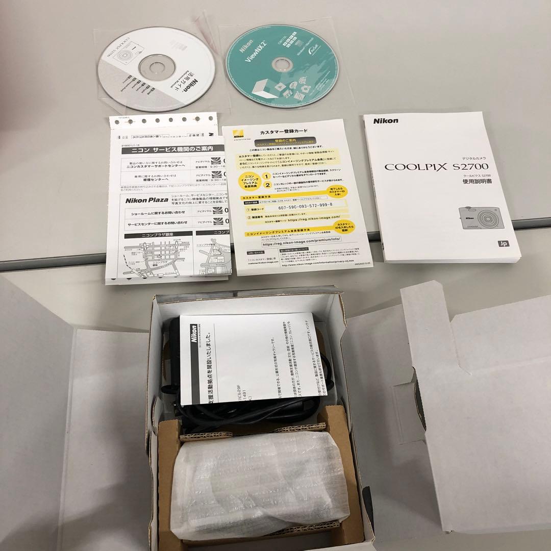 M08/01a1709☆Nikon COOLPIX S2700 デジカメ