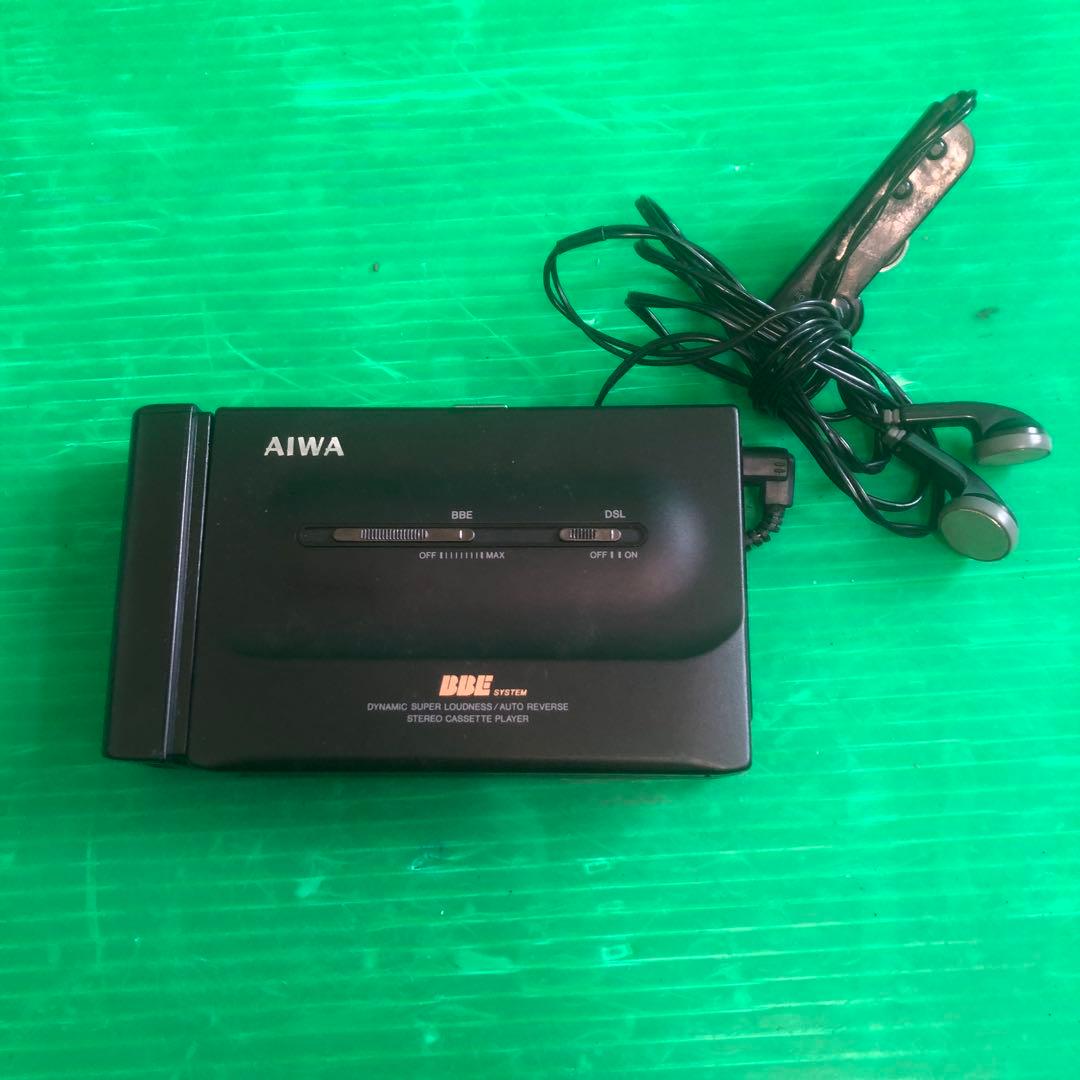 AIWA カセットプレーヤー HS-PL50 動作未確認 現状渡し