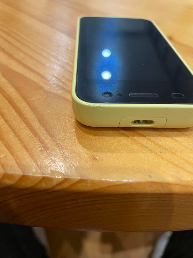 docomo キッズケータイ　KY-41C イエロー