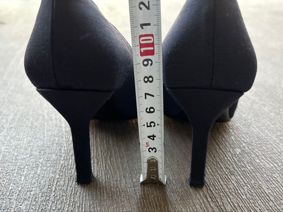 CHANEL シャネル パンプス カメリア パール ココマーク 黒 36.5