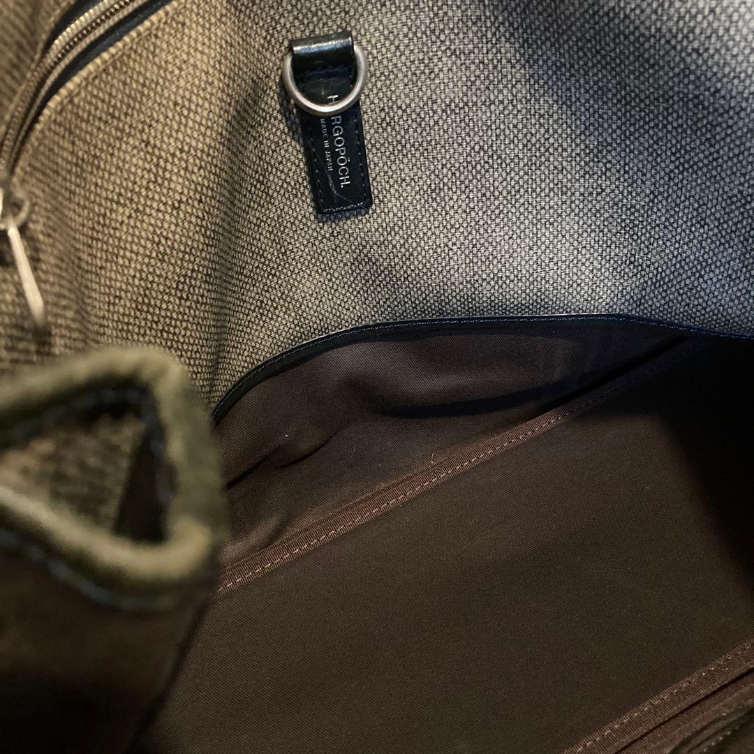 HERGOPOCH 肩掛け可　A4収納 バッグ ブリーフケース 　エルゴポック