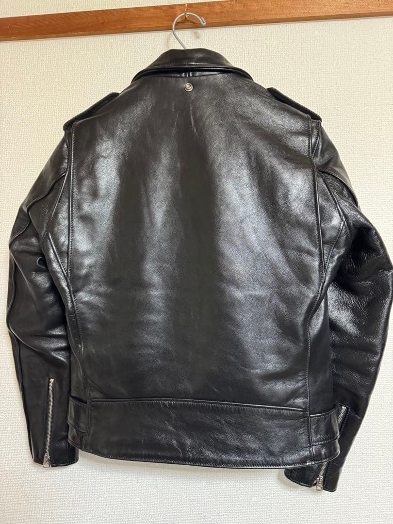 schott 613uht ダブルライダースジャケット