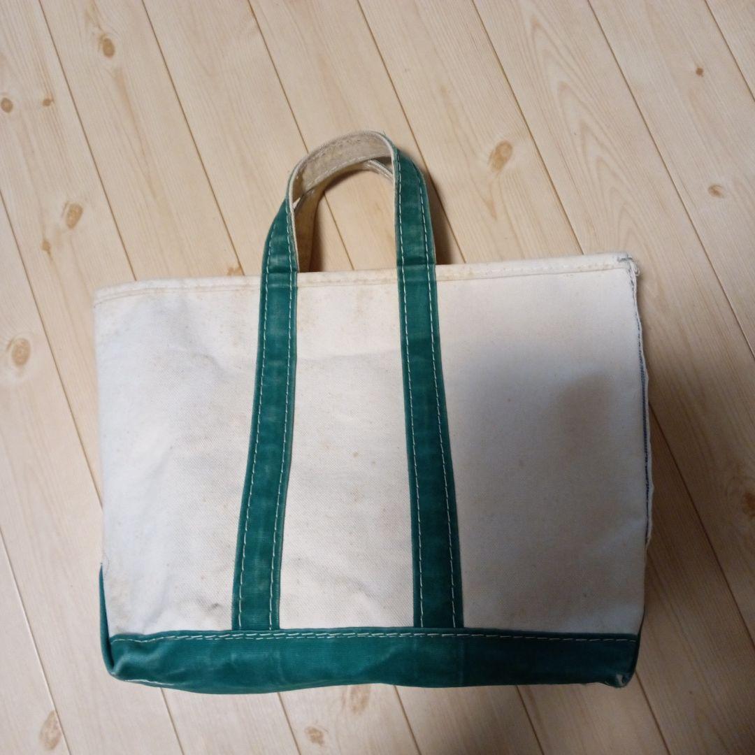 80s LLビーン トートバッグ2色タググリーンМサイズ