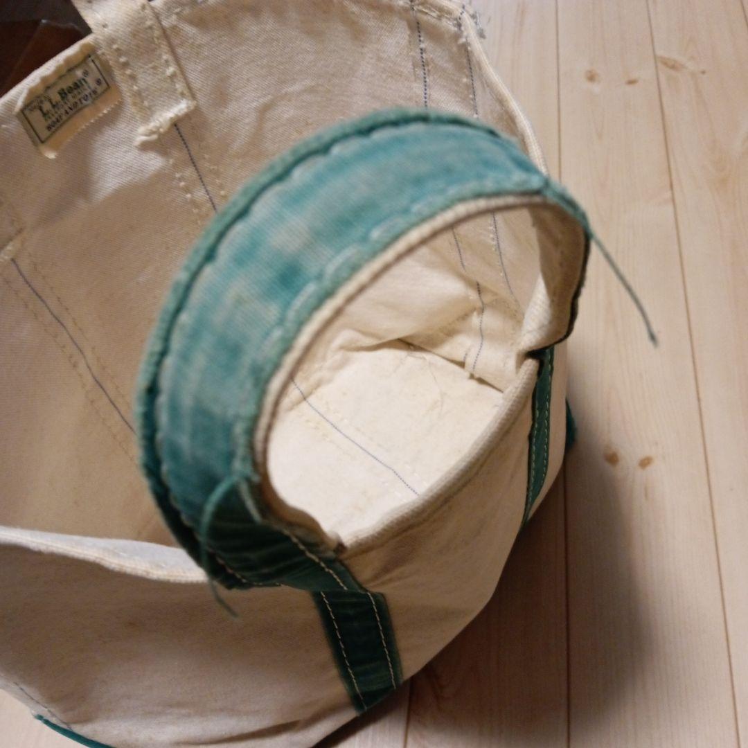 80s LLビーン トートバッグ2色タググリーンМサイズ