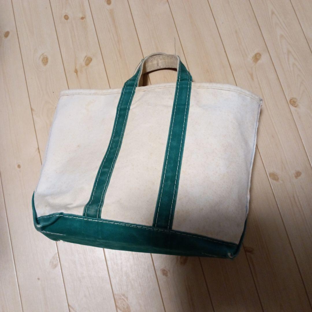 80s LLビーン トートバッグ2色タググリーンМサイズ