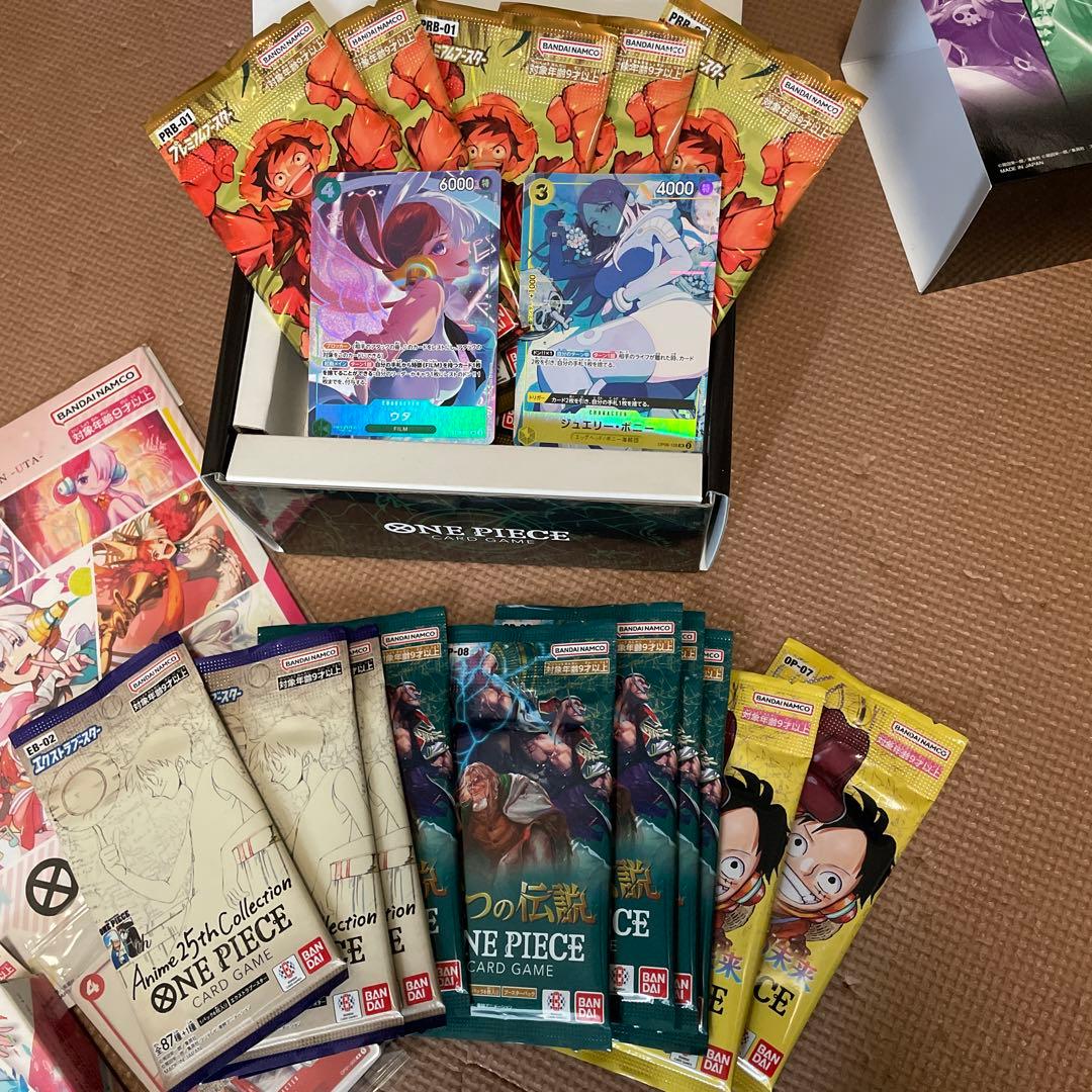 金*研様 ワンピースカードゲーム プレミアムブースター 等 まとめ売り