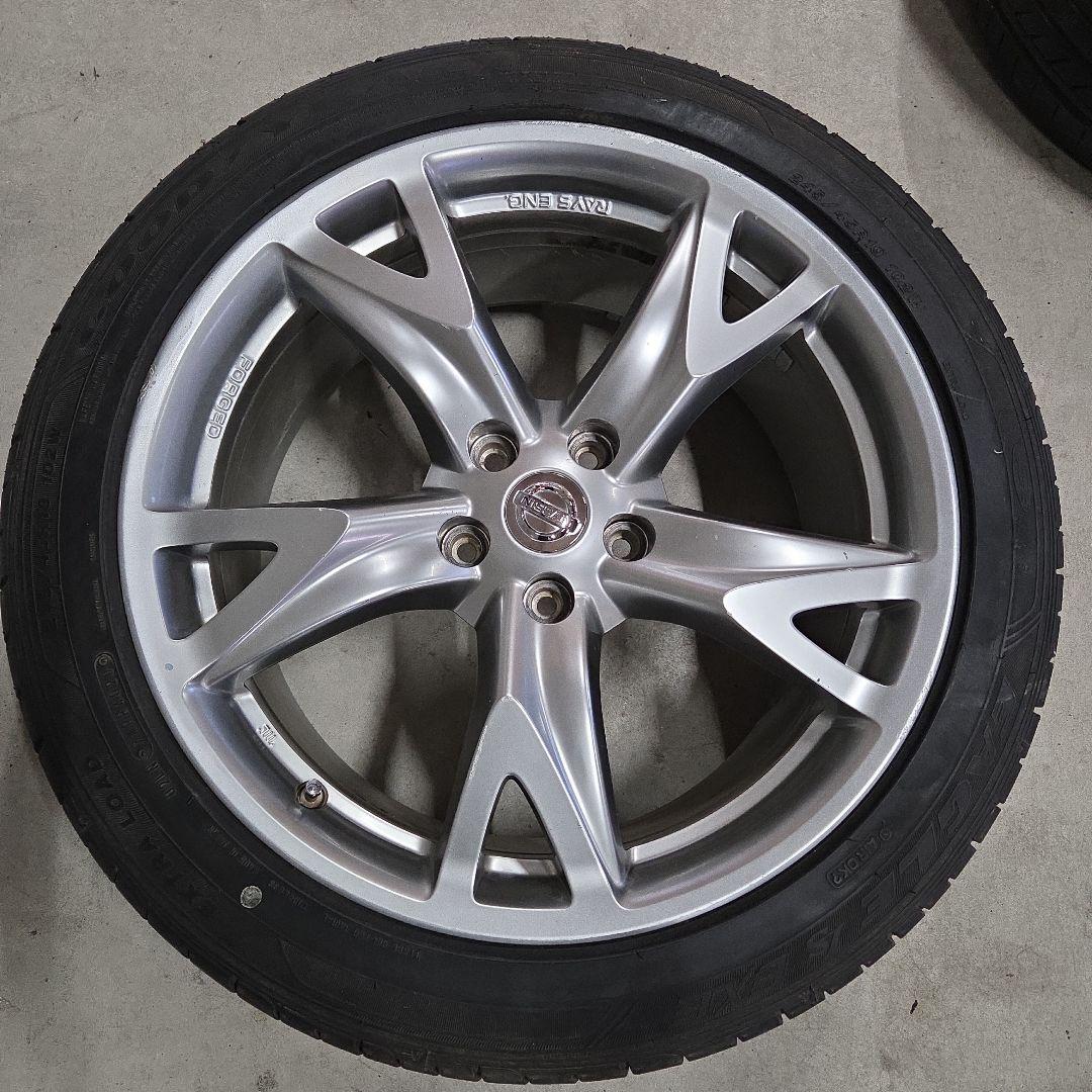 z34純正ホイール 19インチ ホイールセット 114.3