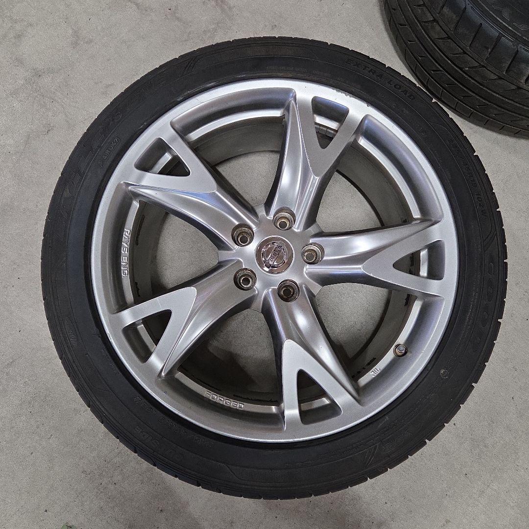 z34純正ホイール 19インチ ホイールセット 114.3