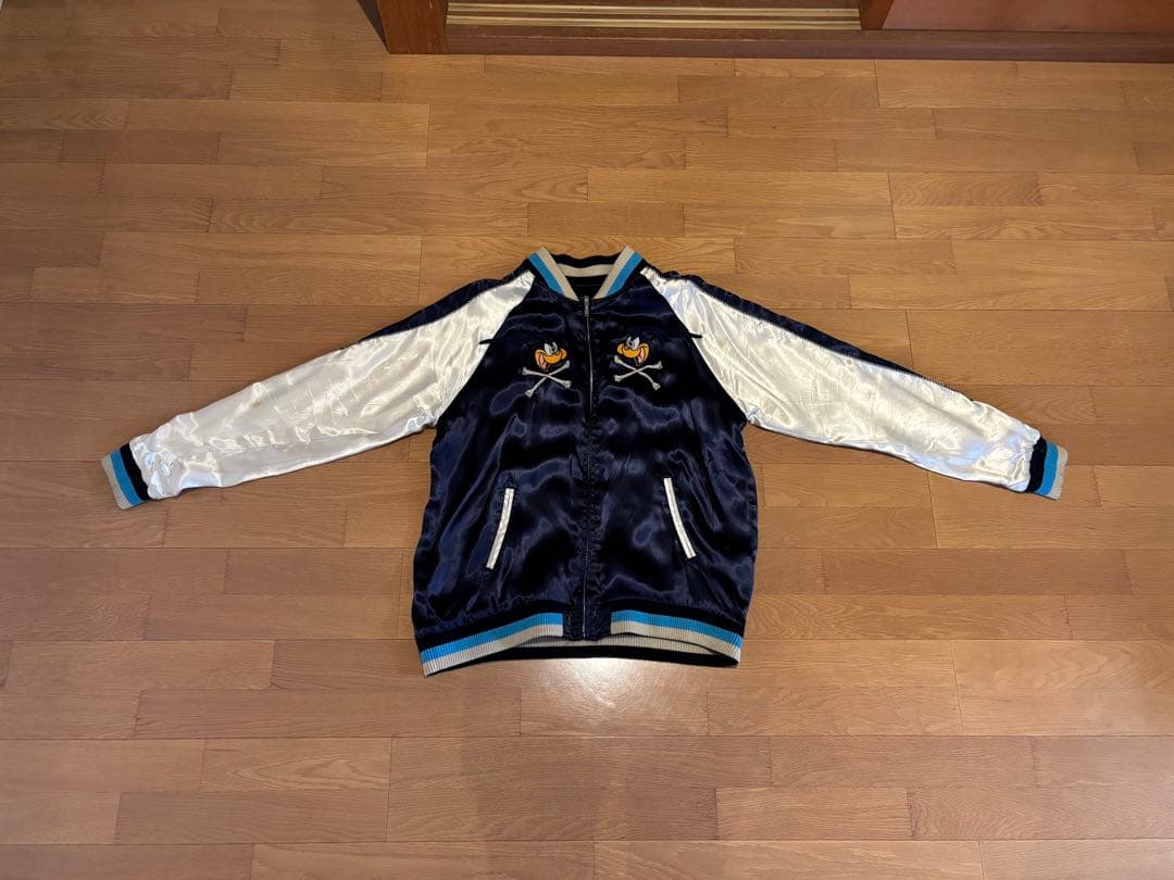 【希少】VANSON×ルーニー・テューンズ リバーシブル　刺繍スカジャン XXL