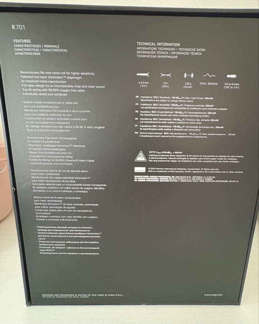 ⭐︎AKG K701-Y3ヘッドフォン6点セット⭐︎