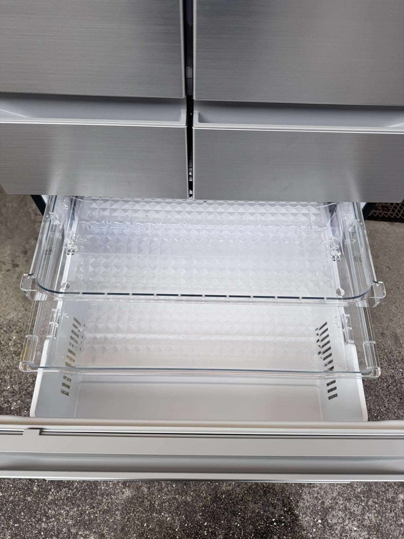 【美品・2024年製】HITACHI 冷凍冷蔵庫 R-H54TG(S) 540L