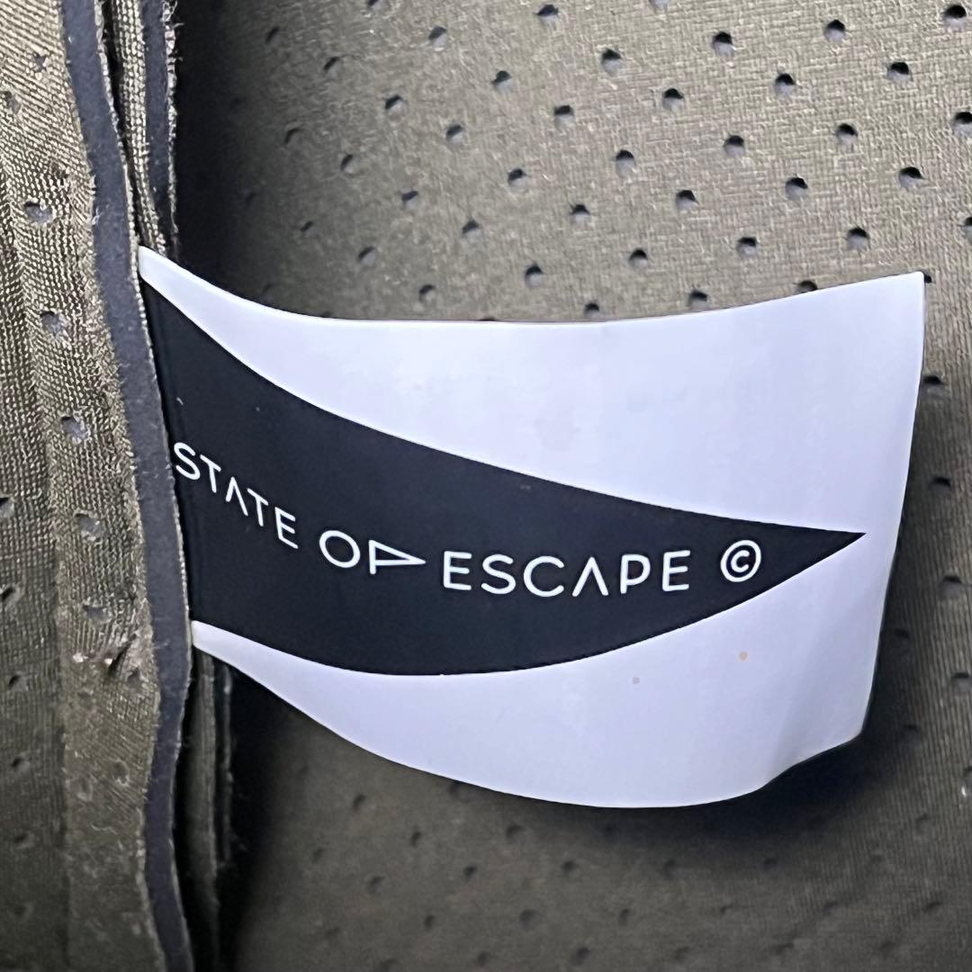 STATE OF ESCAPE トートバッグ　マザーズバッグ　大きい　グリーン
