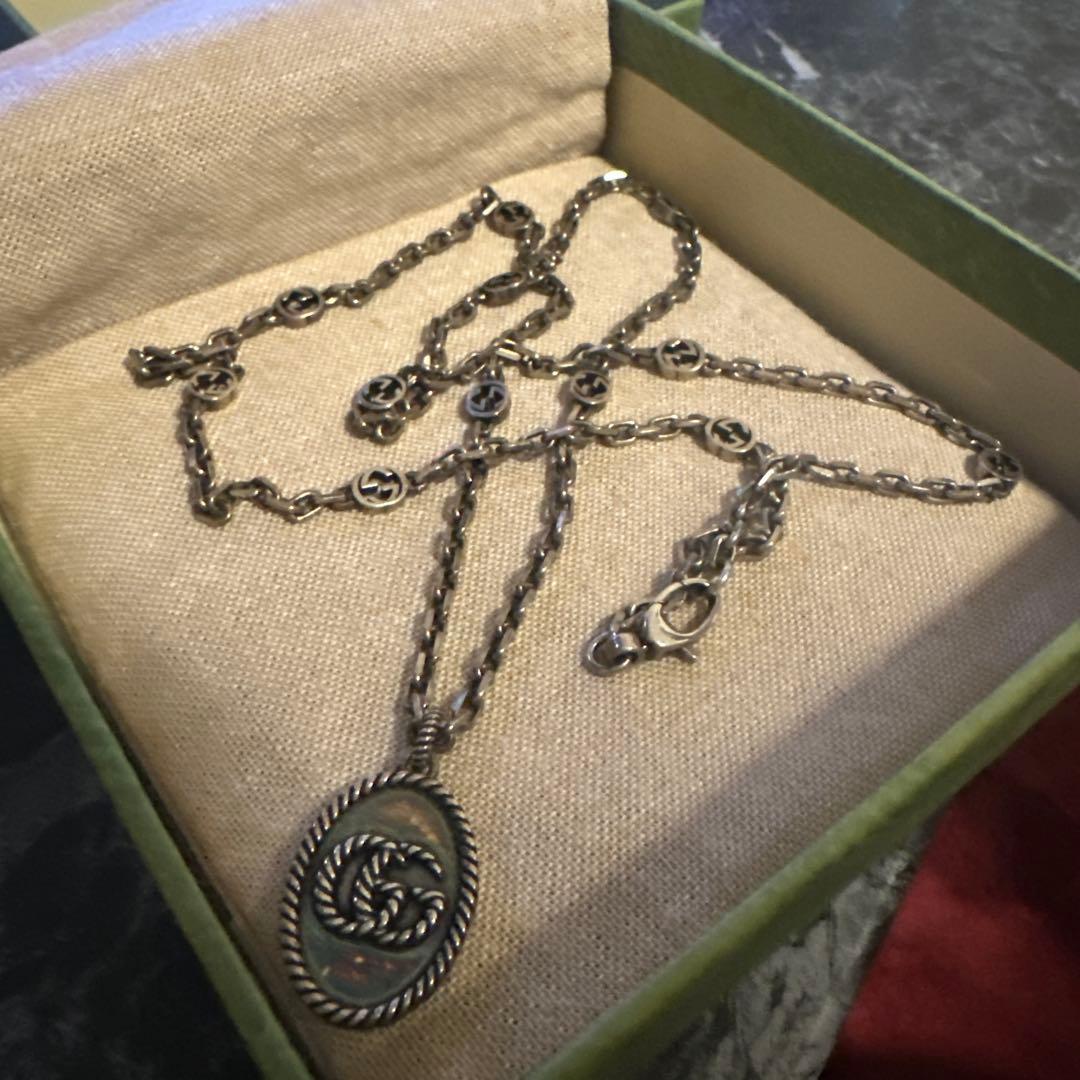 GUCCI ロープデザイン ネックレス