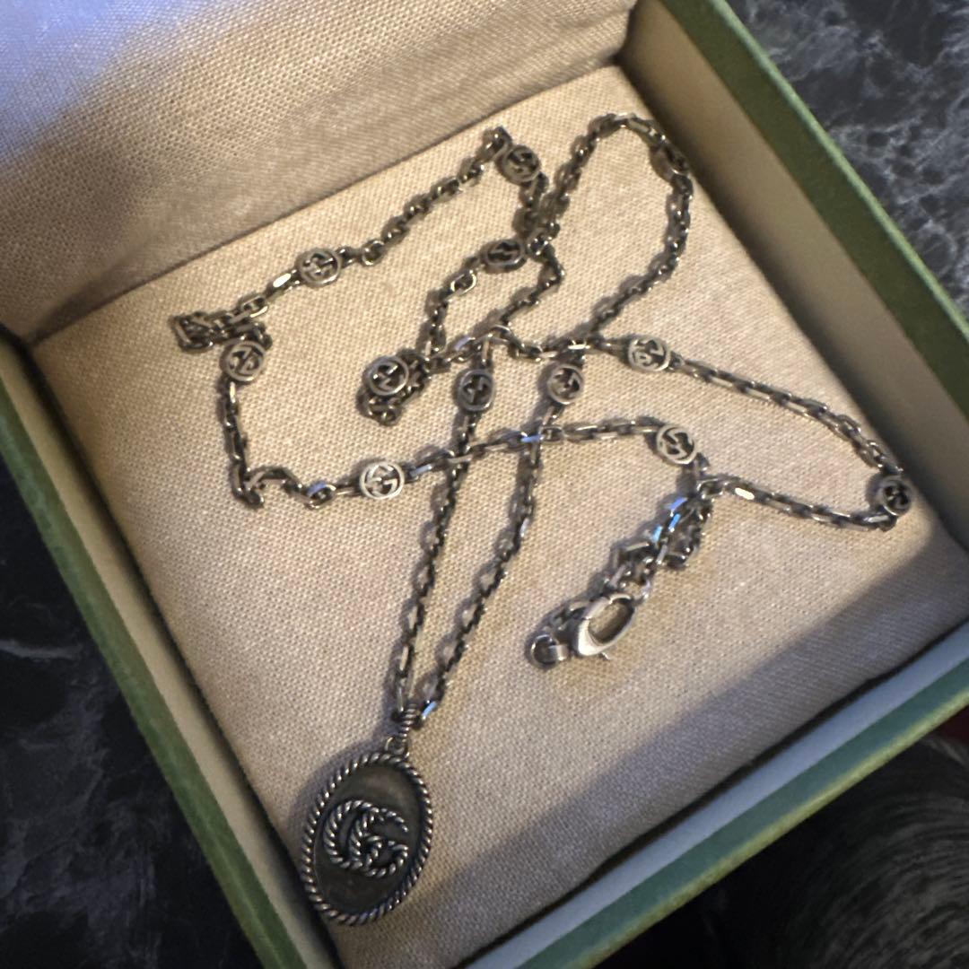 GUCCI ロープデザイン ネックレス