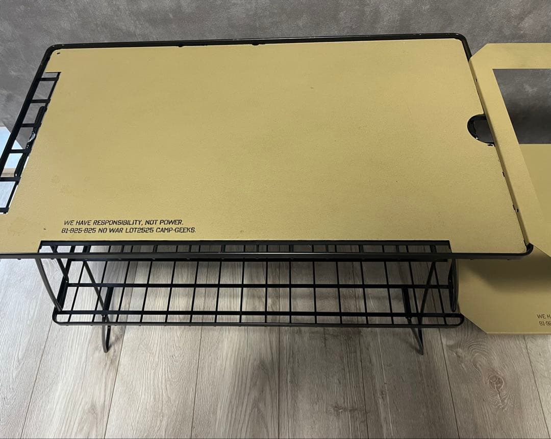 UNIFLAME ユニフレーム フィールドラック CAMP GEEKS天板付き