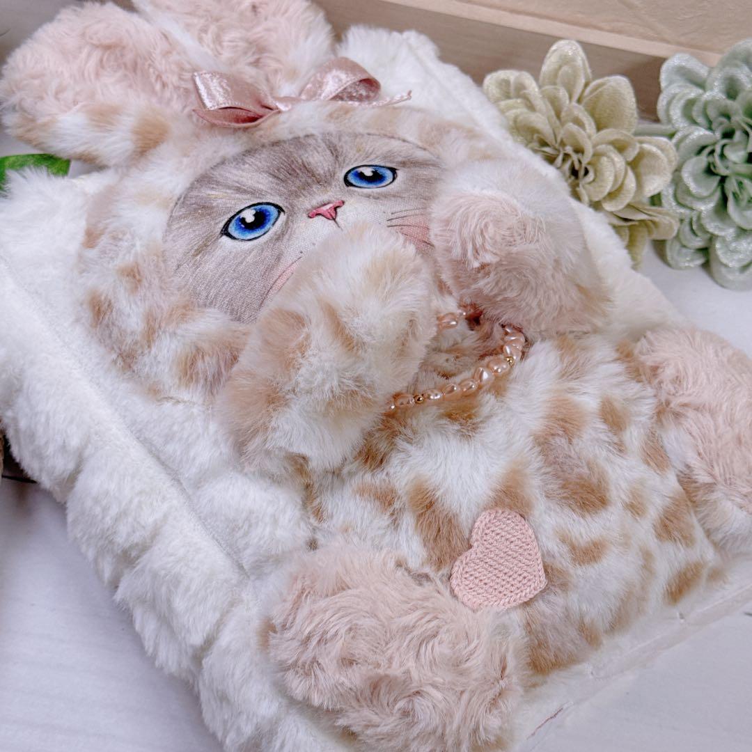 あ*き様 コヤンイサムチョン♡新作big豹柄うさ着ぐるみルミちゃんのサコッシュ