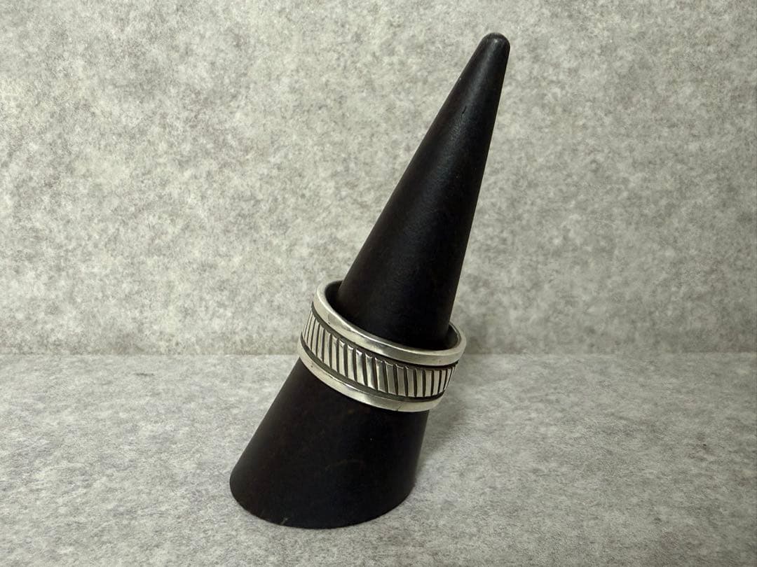 指輪 ナバホ族 ブルースモーガン作 リング インディアンジュエリー 約22号