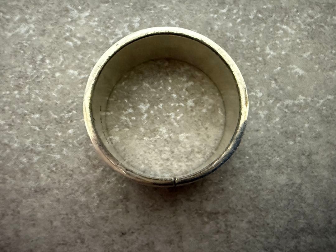 指輪 ナバホ族 ブルースモーガン作 リング インディアンジュエリー 約22号