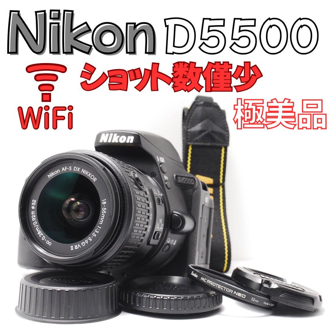【極美品】ショット数少ない Nikon D5500 WiFi 初心者オススメ