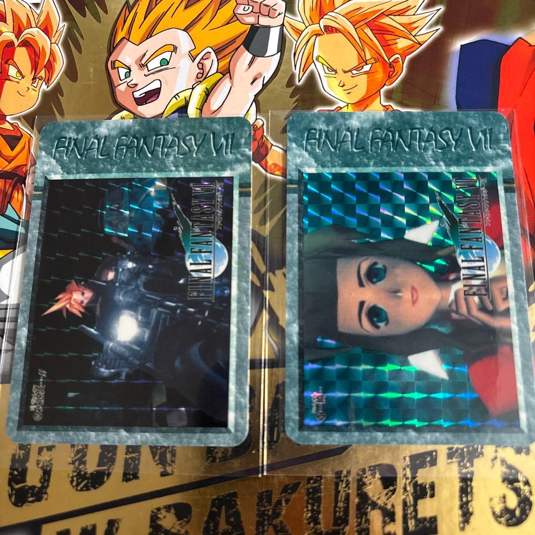 ファイナルファンタジー７　カードダスセット