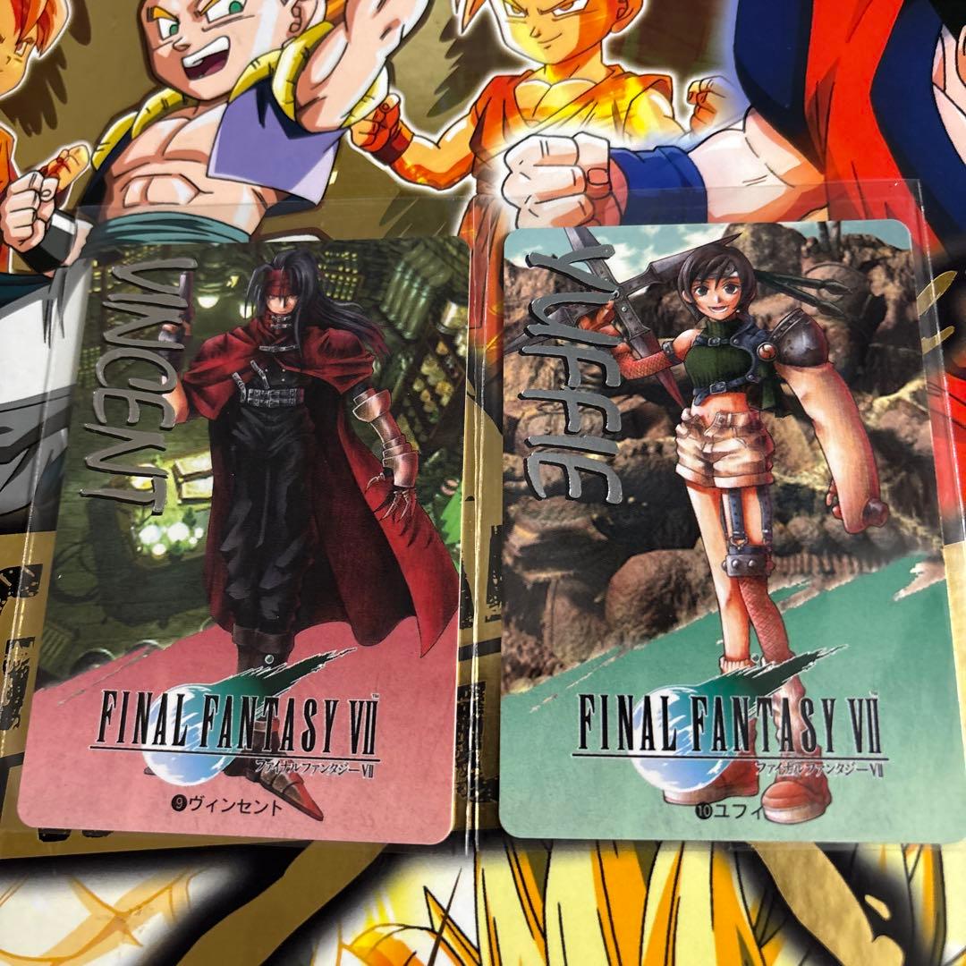 ファイナルファンタジー７　カードダスセット
